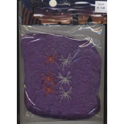 toile-d-araignee-violette-100-gr-avec-6-araignees