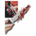 Couteau poignard et faux sang