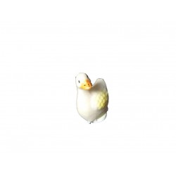 petit-canard-autocollant-blanc-avec-ailes-jaunes