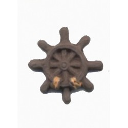 1-gouvernail-marron-et-orange-en-resine-2-cm