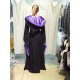 robe-medievale-noire-et-violette-a-galon-ivoire-avec-lacets