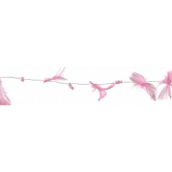 guirlande-rose-pale-plumes-et-perles-2-metres