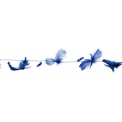 guirlande-bleu-roi-plumes-et-perles-2-metres