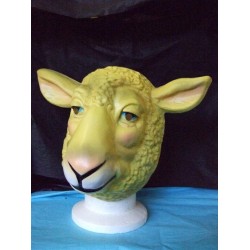 masque-de-mouton-jaune-en-plastique