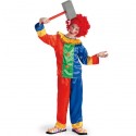 Clown multicolore taille enfant 6 à7 ans