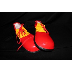 chaussures-de-clown-rouge-et-jaune