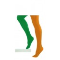 Bas longs 1 orange 1 vert !!!! chaussettes longue