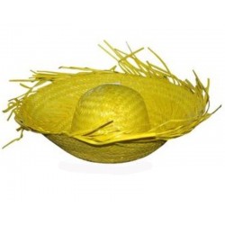 antillais-jaune-paille-planteur-frange-chapeau-tahiti-hawai-cara