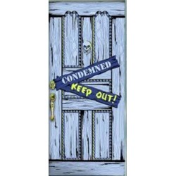 decoration-de-porte-condemned-keep-out