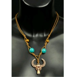 collier-indien-2-perles-en-bois-corde-et-tete-a-cornes