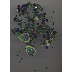 confettis-de-table-peints-tete-d-alien-etoiles-dorees-points-ve