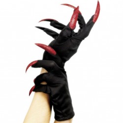 gants-noirs-courts-avec-ongles-longs-pailletes-rouges