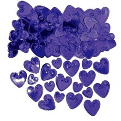 confettis-de-table-coeurs-en-plastique-metallise-violet-a-relief