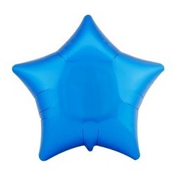 ballon-etoile-bleu-metallise-anagram-mylar