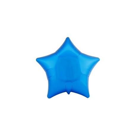 ballon-etoile-bleu-metallise-anagram-mylar