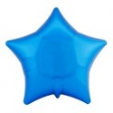 Ballon étoile bleu métallisé anagram Mylar