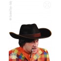 Chapeau de Cow Boy noir et marron grand modèle