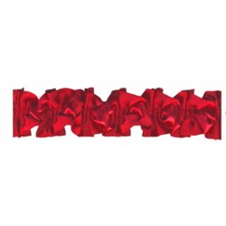 1-metre-de-ruban-satin-ruche-rouge-sur-elastique-rouge