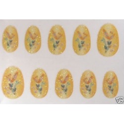10-faux-ongles-souples-autocollants-oranges-fleurs-papillon