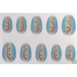 10-faux-ongles-souples-autocollants-fond-bleu-avec-etoile