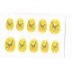 10-faux-ongles-souples-autocollants-jaune-d-or-fleurs-papillons