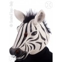 Masque de zebre en latex masque souple