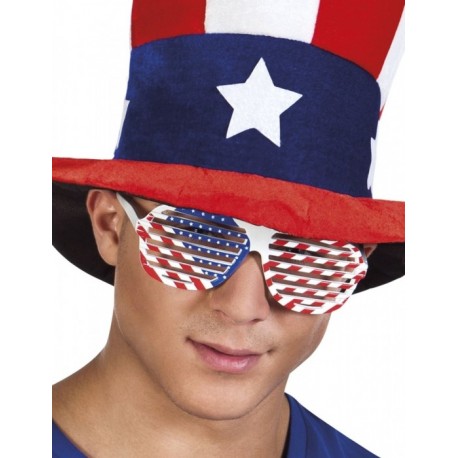 lunettes-shutter-blanches-avec-drapeau-americain-flag-usa
