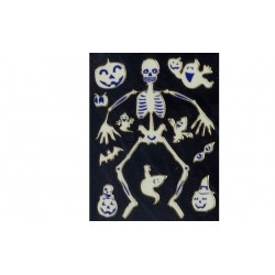 stickers-en-3d-d-halloween-squelette-fantomes-citrouille