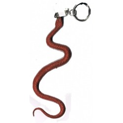 porte-clef-serpent-marron-roux-11-cm-en-plastique
