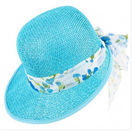 chapeau-d-ete-femme-casquette-visiere-paille-turquoise