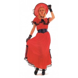 deguisement-scarlet-robe-rouge-dentelle-noire-taille-unique