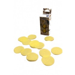 confettis-de-scene-en-forme-de-ronds-jaune-pale-100-grammes