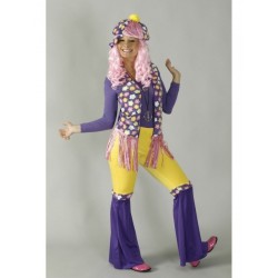 hippie-femme-violet-rose-et-fleurs-taille-38-40