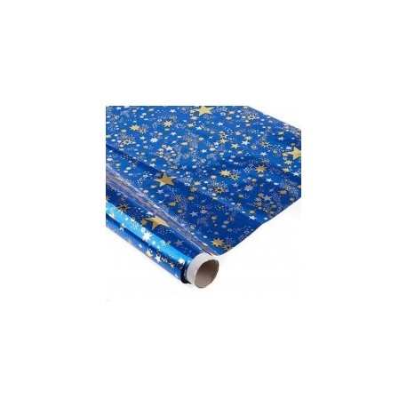 Feuille De Papier Métallisé Ciel étoilé 15 M X 70 Cm Festi Fiesta