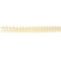 Guirlande Twist croix ivoire crème 360 cm