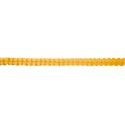 Guirlande Twist croix jaune mangue 360 cm