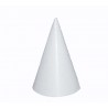 chapeau pointu en carton blanc 16 cm