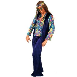 hippie-bleu-et-multicolore-en-panne-de-velours-1968