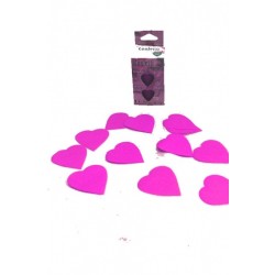 Confettis de scène en forme de coeur 100 grammes