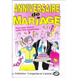 Livret de jeux pour réussir votre soirée " anniversaire de mariage "