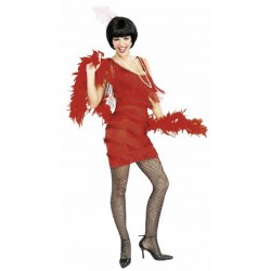 Robe charleston rouge madison roarin' red taille S