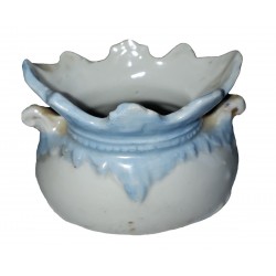 Figurine miniature tarraillette vert empire vase en céramique