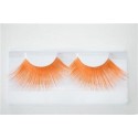 Faux cils orange longs